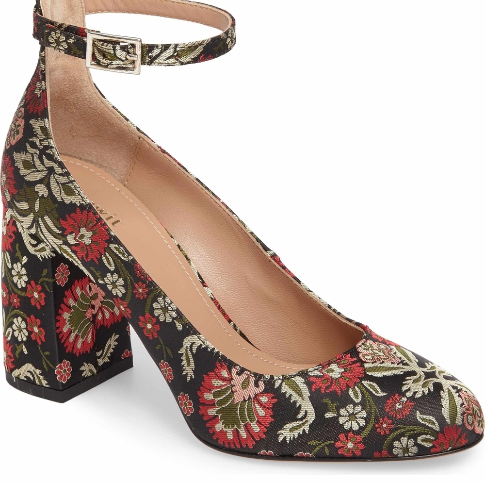 Lewit Nordstrom "Emilia" Brocade Heels, EU 38.5